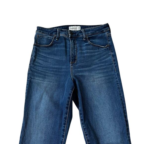 Abercrombie & Fitch Blue Curve Love Super Skinny Jeans Women's Size 31 | 62-19-3 - Picture 3 of 6
